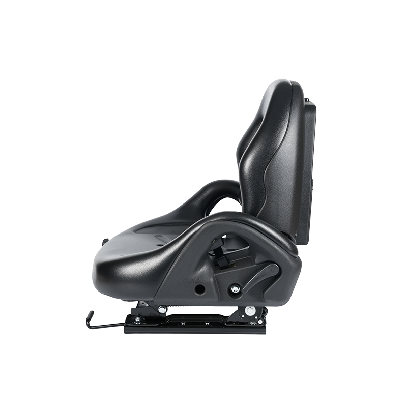 BF5-3 EN13490 IT1+IT2 certificeret affjedret sæde med sikkerhedssele og OPS-kontakt | Wide-Operator Design kompatibel med Hangcha, Nissan, TCM, Mitsubishi gaffeltrucks