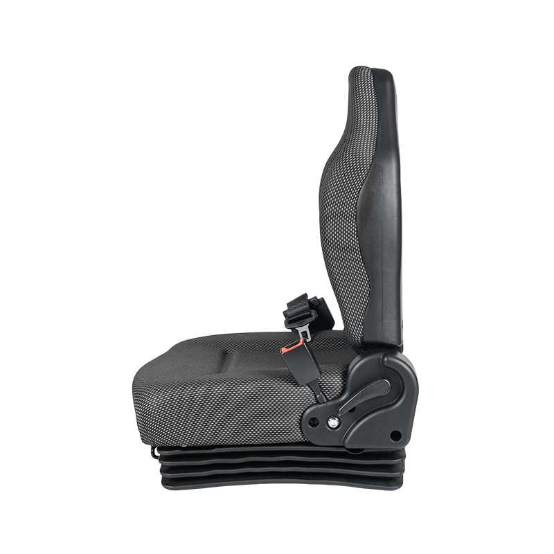 BF6-3 EN13490 IT1 certificeret reachtruck sæde med optrækkelig sikkerhedssele & stødabsorbering & OPS kontakt til lithium batteri gaffeltruck Kompatibel med Hyster, Jungheinrich