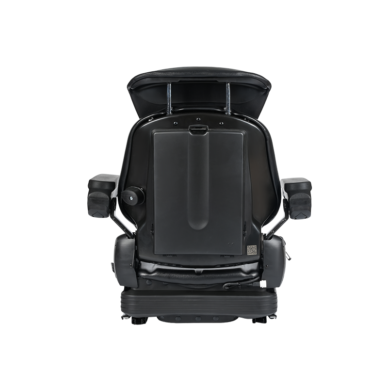 BF16MCD EN13490 IT1+IT2 & ISO7096 Dobbelt-certificeret lav-profil mekanisk affjedret sæde Integreret sikkerhedssele og OPS kontakt