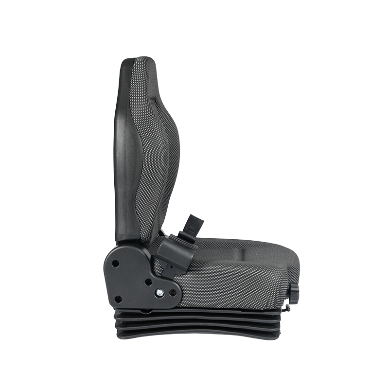 BF6-3 EN13490 IT1 certificeret reachtruck sæde med optrækkelig sikkerhedssele & stødabsorbering & OPS kontakt til lithium batteri gaffeltruck Kompatibel med Hyster, Jungheinrich