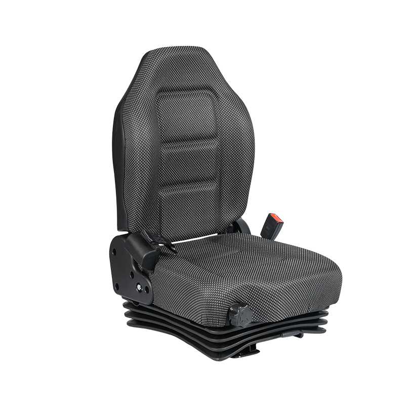 BF6-3 EN13490 IT1 certificeret reachtruck sæde med optrækkelig sikkerhedssele & stødabsorbering & OPS kontakt til lithium batteri gaffeltruck Kompatibel med Hyster, Jungheinrich