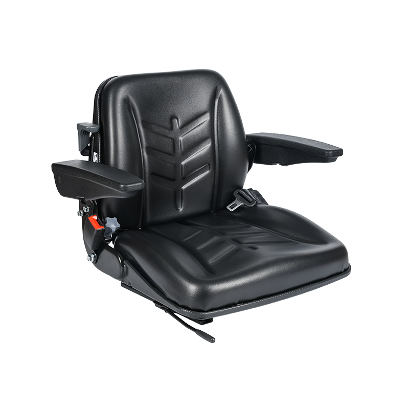 BF8-4ABCD CE&EN13490 IT1-certificeret økonomisk gaffeltrucksæde med operatørtilstedeværelsessensor