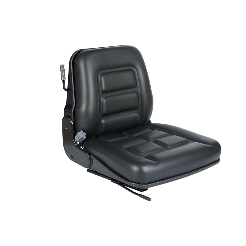 BF1-3 Sort PVC Suspension Standard landbrugssæde til ballepressere med Microswitch Mulighed