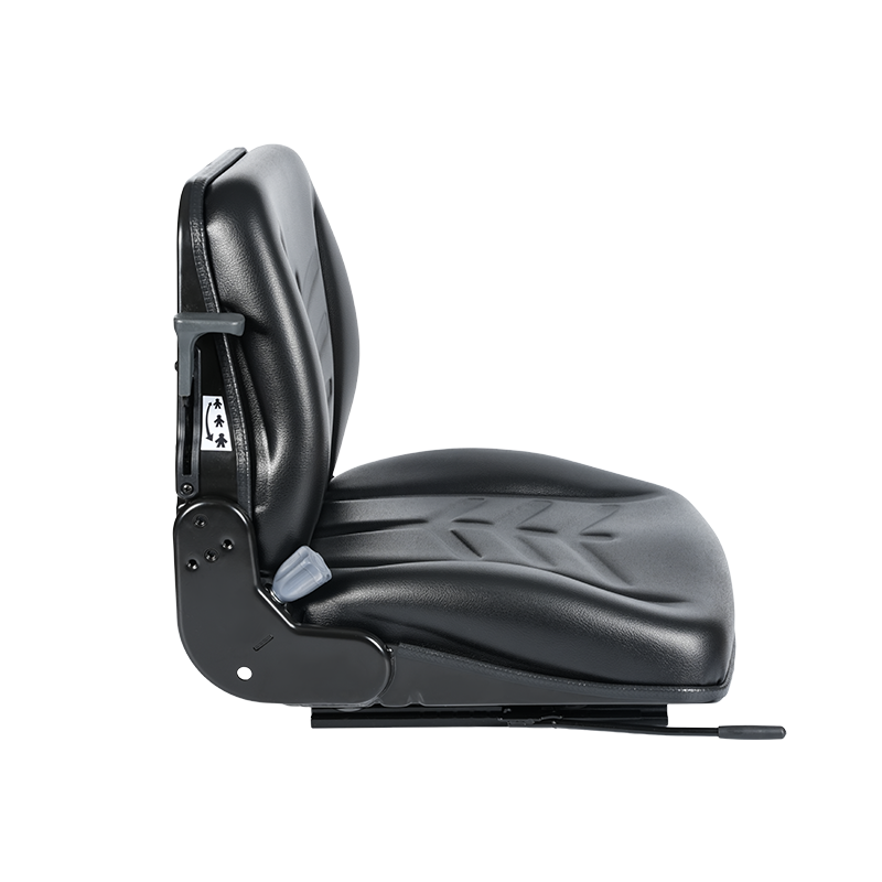 BF8-4 pålideligt halvaffjedret sæde til lufthavnstræktraktorer med mekanisk affjedring og 15° ryglæn